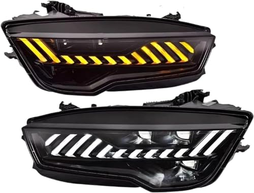 HESTAY Coupe Scheinwerfer Komponenten für-Audi A7 2011 2012 2013 2014 2015 2016 2017 2018, Ersatzscheinwerfer Fahrscheinwerfer Scheinwerfer Autoteile,for 2011-2014 Year von HESTAY