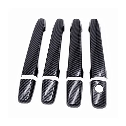 HETEVSCCK ABS Auto Türgriff Abdeckung Trim Dekoration Für Mitsubishi Für Lancer EX Für Evolution X 2008 2009 2010 2011 2012 2013 2014 2015 2016 2017 (2) von HETEVSCCK