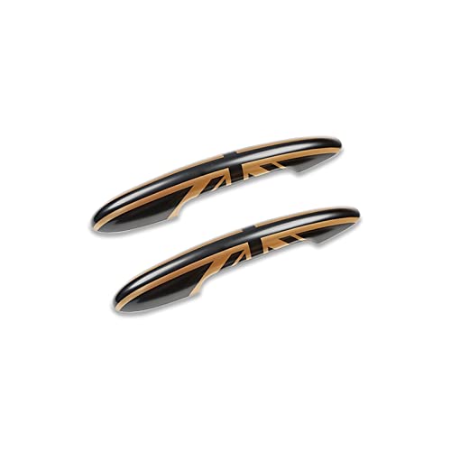 HETEVSCCK Auto Außenteile Türgriff Abdeckung Aufkleber Trim Für Mini Für Cooper S Für JCW F56 F57 (With only Light 7) von HETEVSCCK