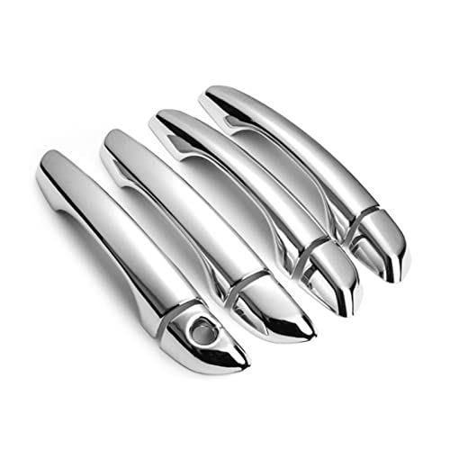 HETEVSCCK Auto Türgriff Abdeckung Trim Aufkleber Für Peugeot 5008 MK2 SUV 2017 2018 2019 2020 2021 2022 2023 (No sensors 2) von HETEVSCCK