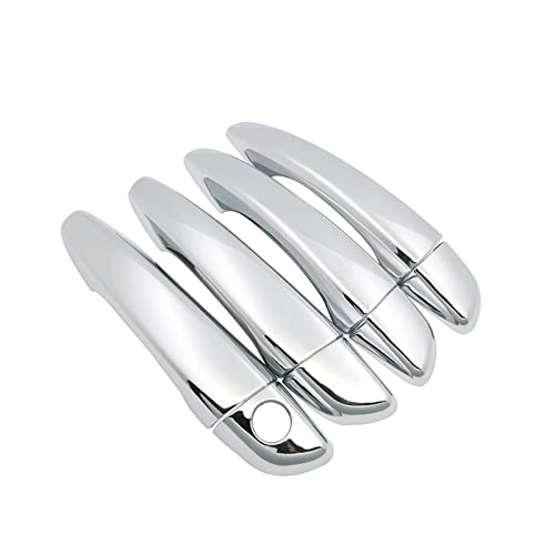 HETEVSCCK Auto Türgriff Abdeckung Trim Set Für Opel Für Crossland X 2018 2019 2020 2021 2022 2023 (1) von HETEVSCCK