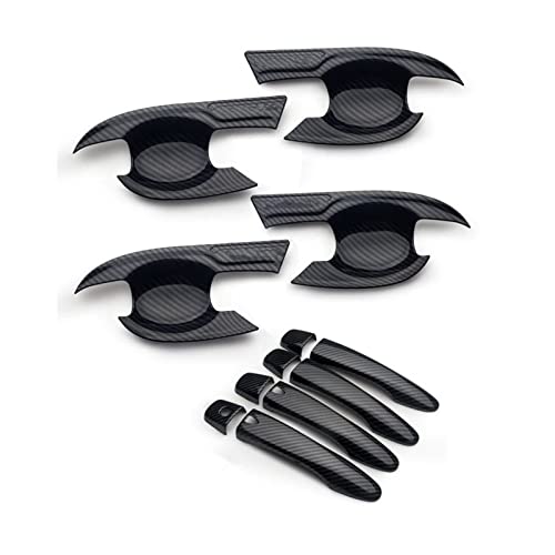 HETEVSCCK Auto Türgriff Schüssel Abdeckung Für Für X-Trail Für XTrail T32 2014 2015 2016 2017 2018 2019 2020 (Handle-bowl 2 button) von HETEVSCCK