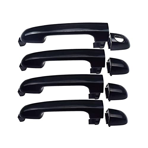 HETEVSCCK Autotürgriff Für HYUNDAI I20 2007 2008 2009 2010 2011 2012 2013 2014 Links Rechts Vorne Hinten Außentürgriff (Front Rear 4pcs) von HETEVSCCK