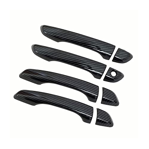 HETEVSCCK Für Citroen C4 Für Cactus 2014 2015 2016 2017 2018 Auto Türgriff Abdeckung Trim Aufkleber (1) von HETEVSCCK