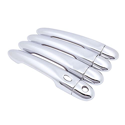 HETEVSCCK Für Für Grand Für Scenic III XMOD 2010 2011 2012 2013 2014 2015 2016 Chrom Türgriffabdeckung Außen (1 Keyhole 1 Button) von HETEVSCCK