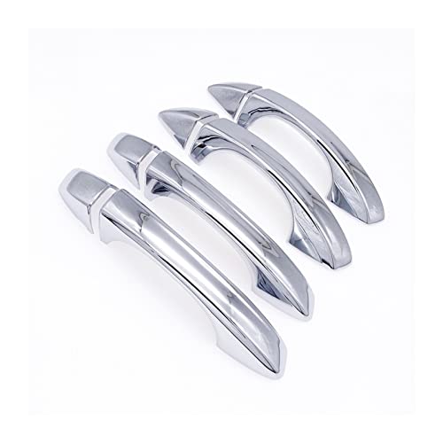 HETEVSCCK Für Für Octavia A7 2014 2015 2016 2017 2018 4 Stücke Auto Seitentürgriff Abdeckung Trim ABS Dekoration Kappe Aufkleber (1) von HETEVSCCK