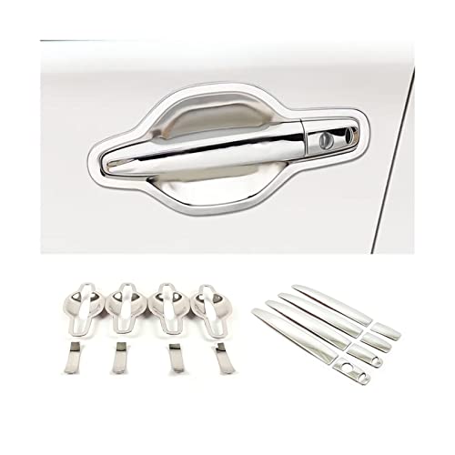 HETEVSCCK Für Mitsubishi Für Outlander 2013 2014 2015 2016 2017 2018 2019 2020 Auto Seitentür Fenstergriff Schüssel Dekor Aufkleber Abdeckung (8) von HETEVSCCK