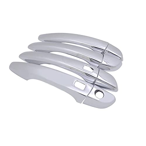 HETEVSCCK Für Opel Für Zafira Für Life 2017 2018 2019 Chrom Türgriffabdeckung Aufkleber Dekoration (Keyless Entry) von HETEVSCCK