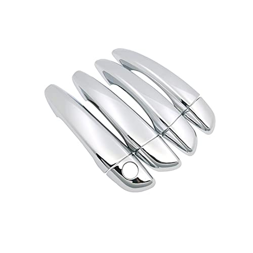 HETEVSCCK Für Peugeot 208 MK2 P21 2020 2021 2022 2023 Auto Türgriff Abdeckung Dekoration (Handle 1 Keyhole) von HETEVSCCK