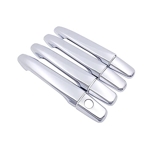 HETEVSCCK Für Peugeot 4007 2007-2012 2008 2009 2010 2011 Chrom Auto Türgriff Abdeckung Refit Aufkleber Dekoration (Handle No Button) von HETEVSCCK