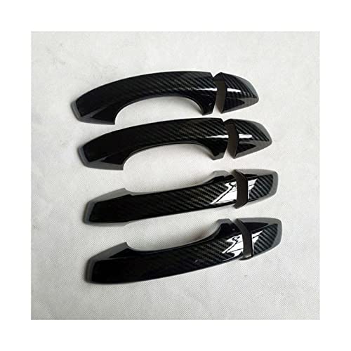HETEVSCCK Für Seat Für Leon Für Cupra 5F MK3 2013 2014 2015 2016 2017 2018 2019 Türgriffabdeckung Ziergriffe Abdeckungen Kunststoff (1) von HETEVSCCK