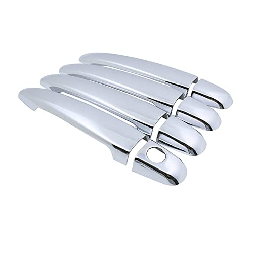 HETEVSCCK Für Toyota Für Alphard AH10 2002 2003 2004 2005 2006 2007 2008 Türgriffabdeckung Aufkleber Dekoration (No Button 4 Door) von HETEVSCCK