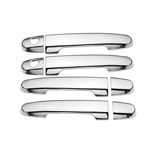 HETEVSCCK Für Toyota Für Corolla Für Verso E121 AR10 Für Sportsvan 2002 2003 2004 2005 2006 2007 2008 2009 Autotürgriffabdeckung Bowl Trim Aufkleber (2 keyhole) von HETEVSCCK