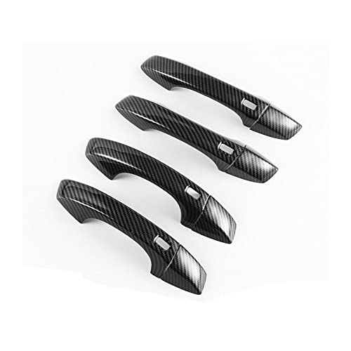 HETEVSCCK Für VW Für Golf 7 2014 2015 2016 2017 2018 2019 Auto Seitentürgriff Abdeckung Trim Aufkleber (4 buttons) von HETEVSCCK