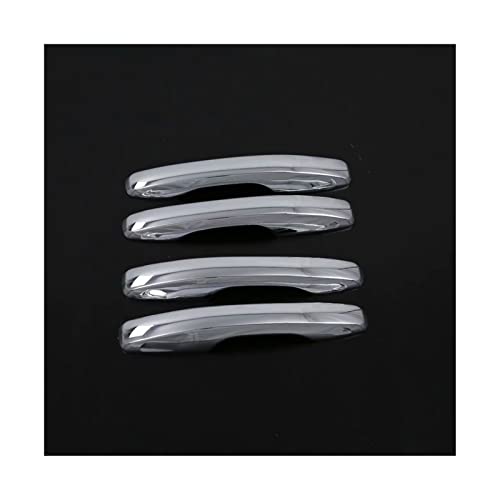HETEVSCCK Für Volvo XC60 XC90 S90 V90 CC 2018 2019 2020 Autotürknauf ABS Chrom Außentürgriff Bar Rahmenabdeckung Trim (Without hole) von HETEVSCCK