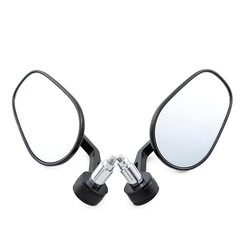 HETEVSCCK Motorradspiegel Bar End Rear View Mirror 7/8 Lenker Für Y&amaha MT-03 FJ-09 FZ-07 FZ-09 FZ-10 MT-25 FZ6 FZ8 FZ6R von HETEVSCCK