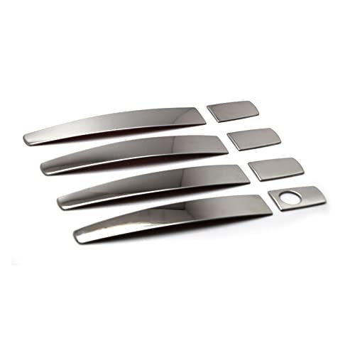 HETEVSCCK Türgriff-Abdeckungs-Verzierungs-Edelstahl-Chrom-Unterstützung Für Vauxhall Für Opel Für Astra Für Antara Für Zafira Für Insignia von HETEVSCCK