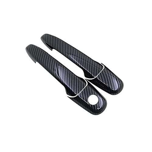 HETEVSCCK Türgriffabdeckung Für Für Mustang Für Shelby GT GT500 2005 2006 2007 2008 2009 2010 2011 2012 2013 2014 (Handle 2 Door 1) von HETEVSCCK