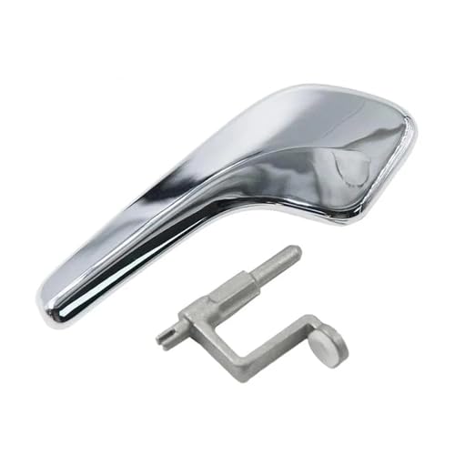 HETEVSCCK Türgriffe Im Autoinnenraum 13297814 13297813 Edelstahl-Innentürgriff Für Opel Für Corsa D 2006–2016(links) von HETEVSCCK