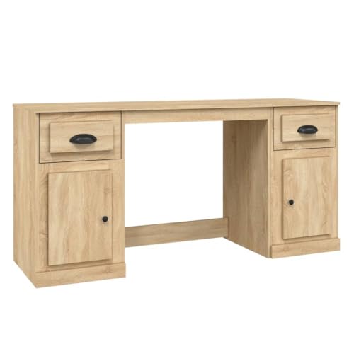 Computer Table Kleiner Schreibtisch Computer Desk Computertische - Schreibtisch mit Stauraum Sonoma-Eiche Holzwerkstoff für Esszimmer Jugendzimmer Arbeitszimmer Wohnzimmer Computer Table Kleiner Schreibtisch Computer Desk Computertische - Schreibtisch mit Stauraum Sonoma-Eiche Holzwerkstoff für Esszimmer Jugendzimmer Arbeitszimmer Wohnzimmer von HETFTJN