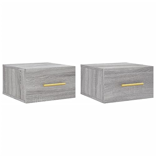 Garten Geräteschrank Aktenschrank Medikamentenschrank Einlegeböden Schrank - Wand-Nachttische 2 STK. Grau Sonoma 35x35x20 cm für Balkon Küche Werkstatt Garage Garten Geräteschrank Aktenschrank Medikamentenschrank Einlegeböden Schrank - Wand-Nachttische 2 STK. Grau Sonoma 35x35x20 cm für Balkon Küche Werkstatt Garage von HETFTJN