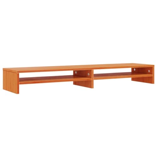 HETFTJN Anrichte Tv Schrank Wohnzimmer Möbel Fernsehschrank - Monitorständer Wachsbraun 100x24x13 cm Massivholz Kiefer für Badezimmer Wohnzimmer Küche Schlafzimmer HETFTJN Anrichte Tv Schrank Wohnzimmer Möbel Fernsehschrank - Monitorständer Wachsbraun 100x24x13 cm Massivholz Kiefer für Badezimmer Wohnzimmer Küche Schlafzimmer von HETFTJN