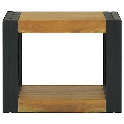HETFTJN Aufbewahrungsschrank Schrank Organizer Apothekerschrank Buffetschrank - Wand-Badregal 45x45x35 cm Massivholz Teak für Büro Flur Schlafzimmer Garten HETFTJN Aufbewahrungsschrank Schrank Organizer Apothekerschrank Buffetschrank - Wand-Badregal 45x45x35 cm Massivholz Teak für Büro Flur Schlafzimmer Garten von HETFTJN