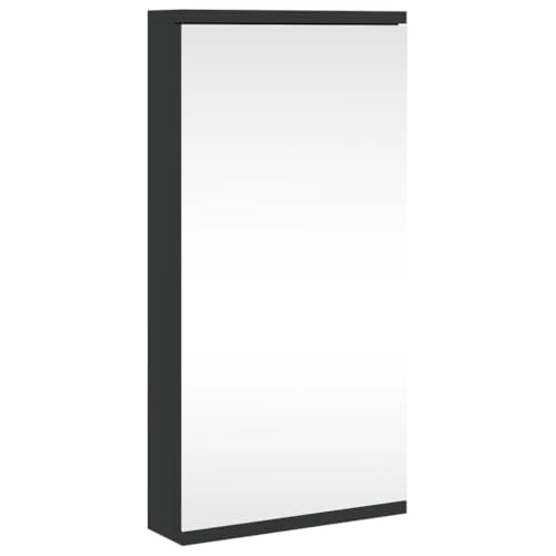 HETFTJN Badschrank Schmal Medizinschrank Badregal Badmöbel - Eck-Spiegelschrank Schwarz 30x24x60 cm für Flur Küche Badezimmer Wohnzimmer HETFTJN Badschrank Schmal Medizinschrank Badregal Badmöbel - Eck-Spiegelschrank Schwarz 30x24x60 cm für Flur Küche Badezimmer Wohnzimmer von HETFTJN