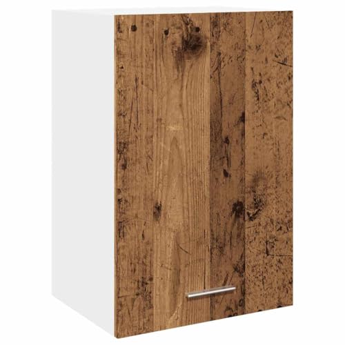 HETFTJN Barschrank Küchenunterschrank Küchenschränke Vorratsschrank - Hängeschrank Altholz-Optik 40x31x60 cm Holzwerkstoff für Küche Esszimmer Wohnzimmer Badezimmer von HETFTJN