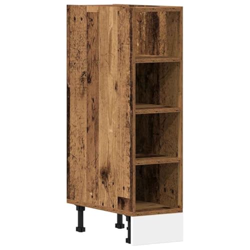 HETFTJN Barschrank Küchenunterschrank Küchenschränke Vorratsschrank - Unterschrank Altholz-Optik 20x44,5x81,5 cm Holzwerkstoff für Küche Esszimmer Wohnzimmer Badezimmer HETFTJN Barschrank Küchenunterschrank Küchenschränke Vorratsschrank - Unterschrank Altholz-Optik 20x44,5x81,5 cm Holzwerkstoff für Küche Esszimmer Wohnzimmer Badezimmer von HETFTJN