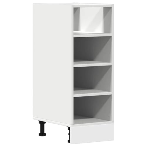 HETFTJN Barschrank Küchenunterschrank Küchenschränke Vorratsschrank - Unterschrank Weiß 30x44,5x81,5 cm Holzwerkstoff für Küche Esszimmer Wohnzimmer Badezimmer HETFTJN Barschrank Küchenunterschrank Küchenschränke Vorratsschrank - Unterschrank Weiß 30x44,5x81,5 cm Holzwerkstoff für Küche Esszimmer Wohnzimmer Badezimmer von HETFTJN