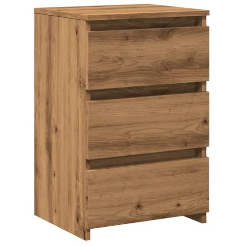 HETFTJN Beistellschrank Couchtisch Wohnzimmertisch Nachttischschrank - Nachttisch Artisan-Eiche 40x35x62,5 cm Holzwerkstoff für Wohnzimmer Jugendzimmer Balkon Schlafzimmer HETFTJN Beistellschrank Couchtisch Wohnzimmertisch Nachttischschrank - Nachttisch Artisan-Eiche 40x35x62,5 cm Holzwerkstoff für Wohnzimmer Jugendzimmer Balkon Schlafzimmer von HETFTJN