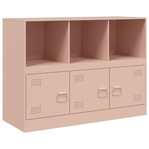 HETFTJN Buffetschrank Küche Küchenbuffet Buffetschrank Schuhschrank Wohnzimmer Möbel - Sideboard Rosa 99x39x73 cm Stahl für Küche Büro Outdoor Wohnzimmer HETFTJN Buffetschrank Küche Küchenbuffet Buffetschrank Schuhschrank Wohnzimmer Möbel - Sideboard Rosa 99x39x73 cm Stahl für Küche Büro Outdoor Wohnzimmer von HETFTJN