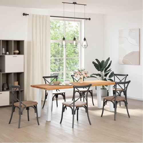 HETFTJN Esstische Beistelltische Fürs Wohnzimmer Kleiner Küchentisch Kleiner Tisch - Esstisch Hellbraun 220x80x74 cm Massivholz Eiche Rechteckig für Campingplatz Garten Konferenzraum Esszimmer HETFTJN Esstische Beistelltische Fürs Wohnzimmer Kleiner Küchentisch Kleiner Tisch - Esstisch Hellbraun 220x80x74 cm Massivholz Eiche Rechteckig für Campingplatz Garten Konferenzraum Esszimmer von HETFTJN