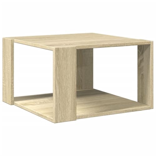 HETFTJN Flurtisch Beistelltisch Couch Beistelltische Coutchtisch - Couchtisch Sonoma-Eiche 51,5x51,5x30 cm Holzwerkstoff für Flur Schlafzimmer Garten Balkon HETFTJN Flurtisch Beistelltisch Couch Beistelltische Coutchtisch - Couchtisch Sonoma-Eiche 51,5x51,5x30 cm Holzwerkstoff für Flur Schlafzimmer Garten Balkon von HETFTJN