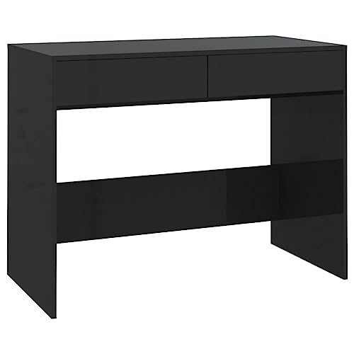 HETFTJN Kleiner Küchentisch Gaming Tisch Esstisch Konferenztisch - Schreibtisch Schwarz 101x50x76,5 cm Holzwerkstoff für Büro Jugendzimmer Küche Wohnzimmer HETFTJN Kleiner Küchentisch Gaming Tisch Esstisch Konferenztisch - Schreibtisch Schwarz 101x50x76,5 cm Holzwerkstoff für Büro Jugendzimmer Küche Wohnzimmer von HETFTJN