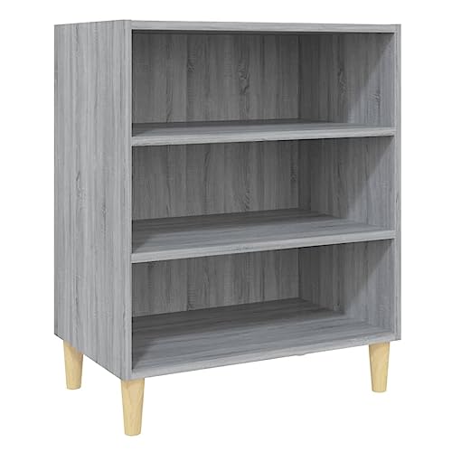 HETFTJN Küchenunterschrank Vitrinenschrank Schuhschrank Kitchen Cabinet - Sideboard Grau Sonoma 57x35x70 cm Holzwerkstoff für Bad Büro Schlafzimmer Küche HETFTJN Küchenunterschrank Vitrinenschrank Schuhschrank Kitchen Cabinet - Sideboard Grau Sonoma 57x35x70 cm Holzwerkstoff für Bad Büro Schlafzimmer Küche von HETFTJN