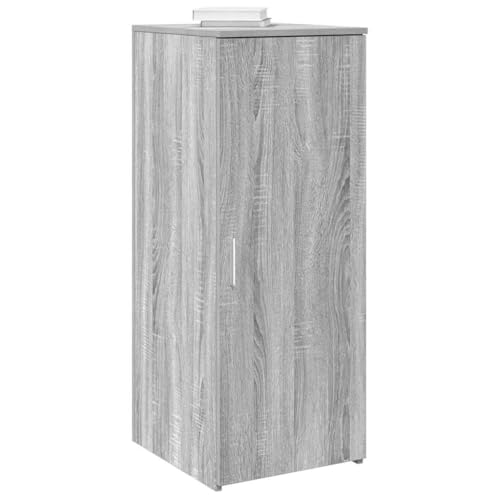 HETFTJN Lagerschrank Grau Sonoma 40x45x103,5 cm Holzwerkstoff mit Einlegeboden und Wandhalterung für Büro Haushalt und Organisation HETFTJN Lagerschrank Grau Sonoma 40x45x103,5 cm Holzwerkstoff mit Einlegeboden und Wandhalterung für Büro Haushalt und Organisation von HETFTJN