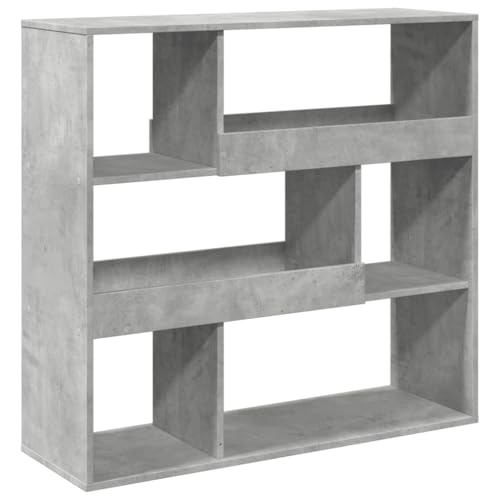 HETFTJN Living Room Bookcases Eckregal Küche Regalboden Standregal Schmal - Raumteiler Betongrau 100x33x94,5 cm Holzwerkstoff für Wohnzimmer Küche Badezimmer Abstellraum HETFTJN Living Room Bookcases Eckregal Küche Regalboden Standregal Schmal - Raumteiler Betongrau 100x33x94,5 cm Holzwerkstoff für Wohnzimmer Küche Badezimmer Abstellraum von HETFTJN