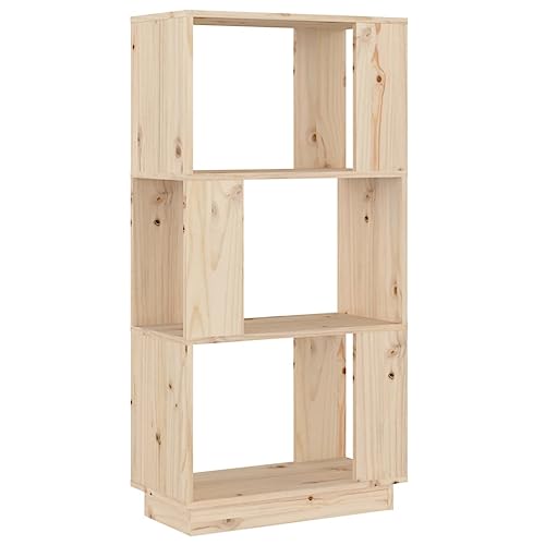 HETFTJN Manga Regal Bücherregal Schmal Badregal Stehend Stauregal Küche - Bücherregal/Raumteiler 51x25x101 cm Massivholz Kiefer für Schlafzimmer Living Room Wohnzimmer Esszimmer von HETFTJN