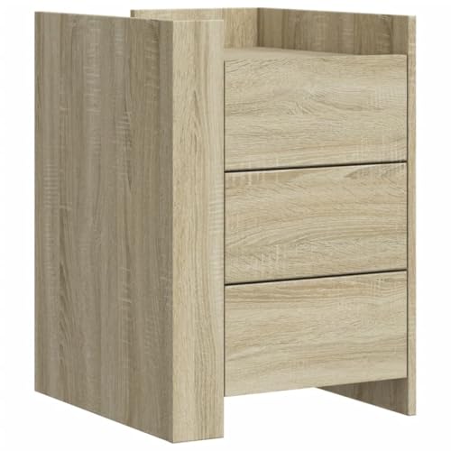 HETFTJN Nachtkästchen Nachttische Nachtschränkchen Sideboard Wohnzimmer - Nachttisch Sonoma-Eiche 45x50x65 cm Holzwerkstoff für Schlafzimmer Balkon Wohnzimmer Jugendzimmer HETFTJN Nachtkästchen Nachttische Nachtschränkchen Sideboard Wohnzimmer - Nachttisch Sonoma-Eiche 45x50x65 cm Holzwerkstoff für Schlafzimmer Balkon Wohnzimmer Jugendzimmer von HETFTJN