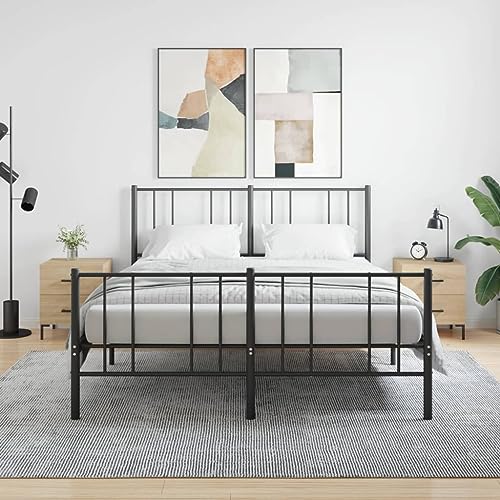 HETFTJN Nachttisch 2er Set Sonoma-Eiche 40x35x47,5 cm moderner Beistellschrank mit Metallfüßen, robuster Holzwerkstoff Kommode mit Schublade für Schlafzimmer Wohnzimmer Flur HETFTJN Nachttisch 2er Set Sonoma-Eiche 40x35x47,5 cm moderner Beistellschrank mit Metallfüßen, robuster Holzwerkstoff Kommode mit Schublade für Schlafzimmer Wohnzimmer Flur von HETFTJN