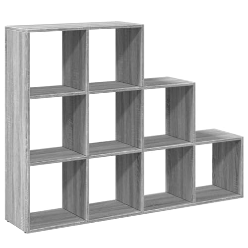 HETFTJN Raumtrenner Regal Eckregal Küche Schmales Regal Standregale - Raumteiler-Bücherregal 3 Stufen Grau Sonoma 137,5x29x103,5 cm für Wohnzimmer Schlafzimmer Büro Küche HETFTJN Raumtrenner Regal Eckregal Küche Schmales Regal Standregale - Raumteiler-Bücherregal 3 Stufen Grau Sonoma 137,5x29x103,5 cm für Wohnzimmer Schlafzimmer Büro Küche von HETFTJN