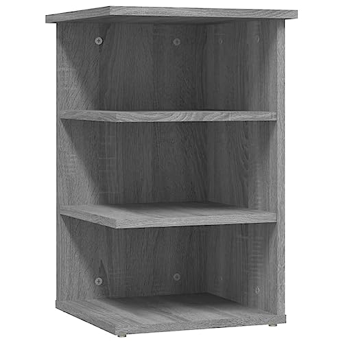 HETFTJN Schlafzimmer Möbel Kleiner Küchenschrank Vitrinenschrank Anrichte Küche - Beistellregal Grau Sonoma 35x35x55 cm Holzwerkstoff für Bad Schlafzimmer Outdoor Büro HETFTJN Schlafzimmer Möbel Kleiner Küchenschrank Vitrinenschrank Anrichte Küche - Beistellregal Grau Sonoma 35x35x55 cm Holzwerkstoff für Bad Schlafzimmer Outdoor Büro von HETFTJN