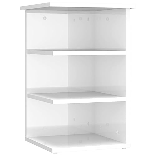 HETFTJN Schlafzimmer Möbel Kleiner Küchenschrank Vitrinenschrank Anrichte Küche - Beistellregal Hochglanz-Weiß 35x35x55 cm Holzwerkstoff für Bad Schlafzimmer Outdoor Büro HETFTJN Schlafzimmer Möbel Kleiner Küchenschrank Vitrinenschrank Anrichte Küche - Beistellregal Hochglanz-Weiß 35x35x55 cm Holzwerkstoff für Bad Schlafzimmer Outdoor Büro von HETFTJN
