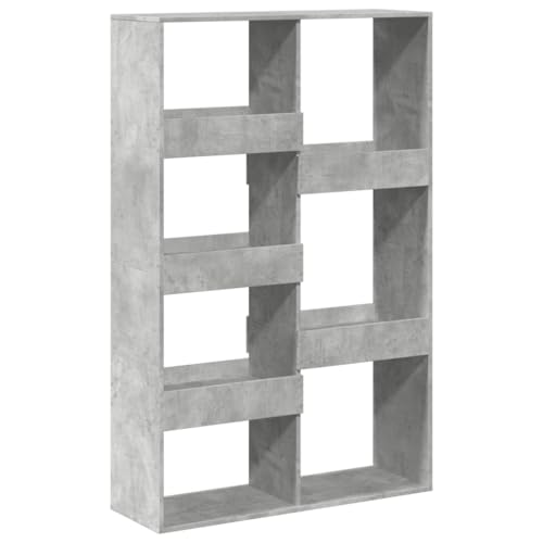 HETFTJN Schmaler Schrank Eckregal Küche Badezimmer Regal Standregal Schmal - Raumteiler Betongrau 100x33x155,5 cm Holzwerkstoff für Schlafzimmer Abstellraum Wohnzimmer Büro HETFTJN Schmaler Schrank Eckregal Küche Badezimmer Regal Standregal Schmal - Raumteiler Betongrau 100x33x155,5 cm Holzwerkstoff für Schlafzimmer Abstellraum Wohnzimmer Büro von HETFTJN