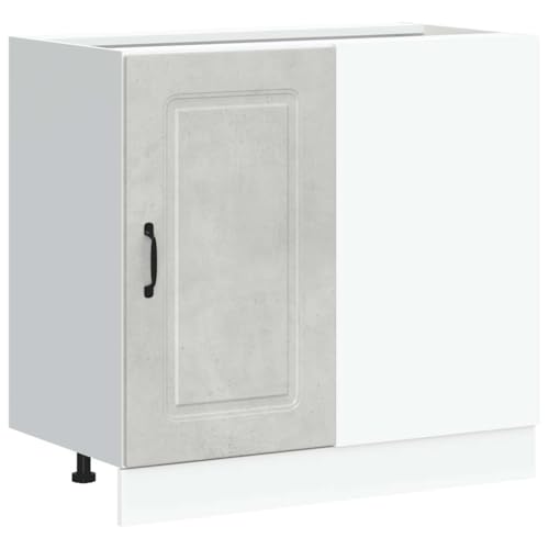 HETFTJN Schrank für Küche Apothekerschrank Küche Küchenunterschrank Küchenbuffet Buffetschrank - Küchenunterschrank Kalmar Betongrau Holzwerkstoff für Wohnzimmer Küche Badezimmer Esszimmer HETFTJN Schrank für Küche Apothekerschrank Küche Küchenunterschrank Küchenbuffet Buffetschrank - Küchenunterschrank Kalmar Betongrau Holzwerkstoff für Wohnzimmer Küche Badezimmer Esszimmer von HETFTJN