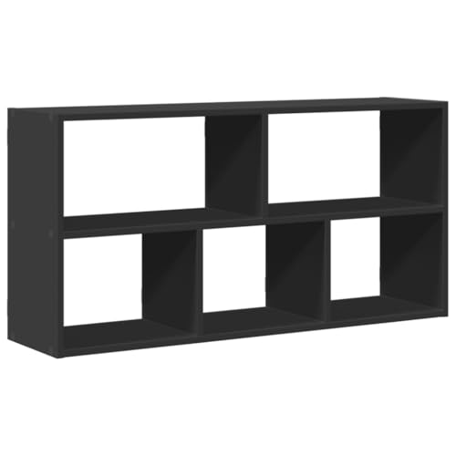 HETFTJN Schwebendes Regal Bücherregal Wand Regale für Wände Wandregal Wohnzimmer - Wandregal Schwarz 100x25x50 cm Holzwerkstoff für Schlafzimmer Balkon Küche Badezimmer HETFTJN Schwebendes Regal Bücherregal Wand Regale für Wände Wandregal Wohnzimmer - Wandregal Schwarz 100x25x50 cm Holzwerkstoff für Schlafzimmer Balkon Küche Badezimmer von HETFTJN