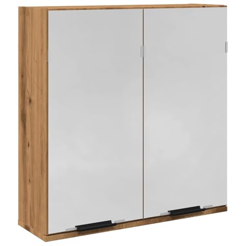 HETFTJN Sideboard Medikamenten Aufbewahrung Medizinschrank Medikamentenschrank - Bad-Spiegelschrank Artisan-Eiche 64x20x66,5 cm Holzwerkstoff für Flur Wohnzimmer Küche Badezimmer HETFTJN Sideboard Medikamenten Aufbewahrung Medizinschrank Medikamentenschrank - Bad-Spiegelschrank Artisan-Eiche 64x20x66,5 cm Holzwerkstoff für Flur Wohnzimmer Küche Badezimmer von HETFTJN