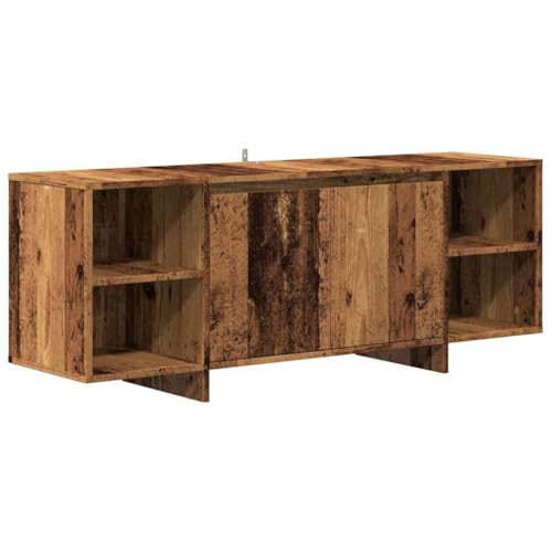 HETFTJN Televizyon Tv Schrank Tv Ständer Fernsehschrank - TV-Schrank Altholz-Optik 130x35x50 cm Holzwerkstoff für Küche Badezimmer Wohnzimmer Flur HETFTJN Televizyon Tv Schrank Tv Ständer Fernsehschrank - TV-Schrank Altholz-Optik 130x35x50 cm Holzwerkstoff für Küche Badezimmer Wohnzimmer Flur von HETFTJN